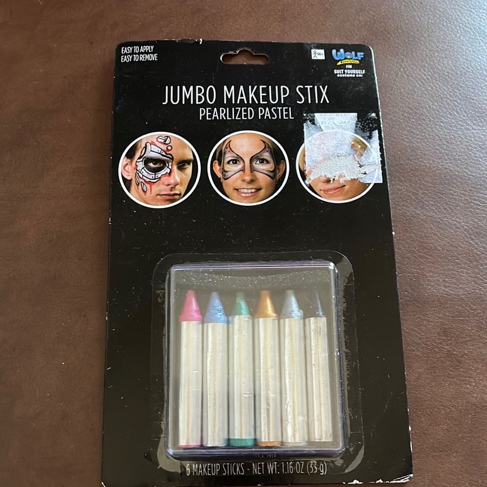 Jumbo makeup stix pearlized pastel